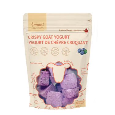 Loopy Paws - Crispy Goat Yogurt Chunk - Blueberry